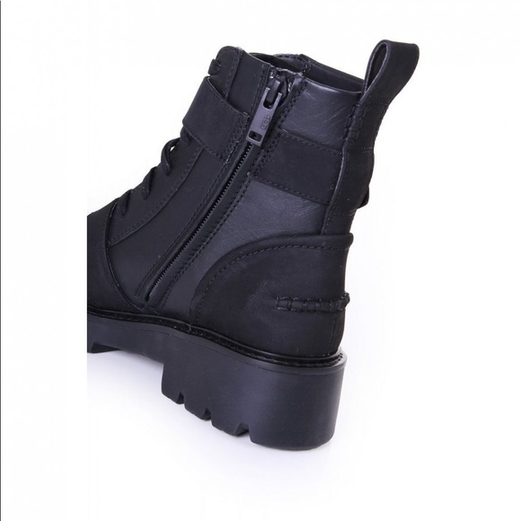 Ugg leather combat boots Noe - Picture 4 of 7